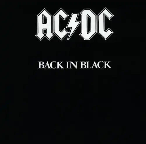 Back in black - ac/dc,