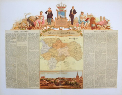 1870 guadalajara espana spain - espana,