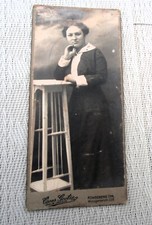 Altes Foto ~ Dame ~ 1917 ~ Aufnahme  Königsberg, Goetze Inh. Janson