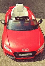 Elektro Kinderauto Audi TT RS gebraucht aber Top-Zustand