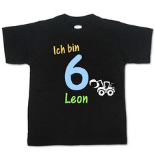 Geburtstag T Shirt  Ich bin 6