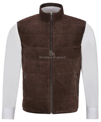 Herren stepp lederweste braun - stepp,