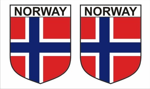 Norwegen wappen aufkleber - norwegen,