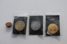 4x Anstecknadel Opel Euroservice 79 Top-Team Topteam Button Metall 18 mm + 29 mm