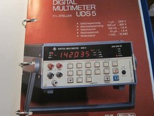 Rohde und Schwarz Digital Voltmeter UDS5 einwandfrei!