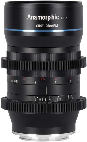 Sirui 35mm anamorphic - f1.8,