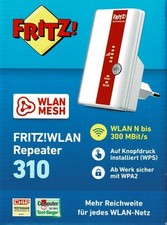 FRITZ!WLAN Repeater 310 (von MESH. WLAN bis 300 MBit/s) OHNE OriginalVerpackung!