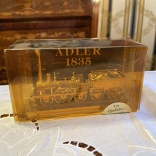 Blechspielzeug Adler Lok 1835 Goldfarben Lokomotive