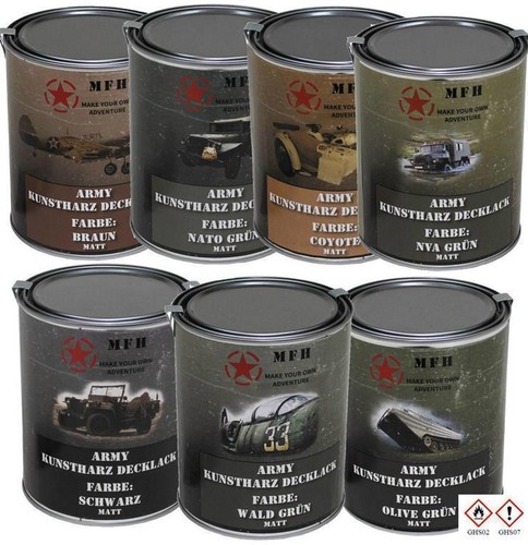 Liter farbdose army - 1,