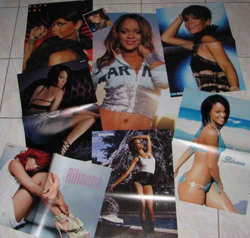 Rihanna vintage poster - 7,