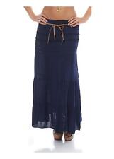 Damen Maxirock mit Gürtel