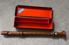 Original Alte Herwiga Block Flöte Vintage Sammler Musik