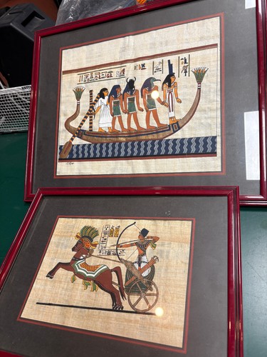 ägyptische papyrus bilder mit - Ägyptische,