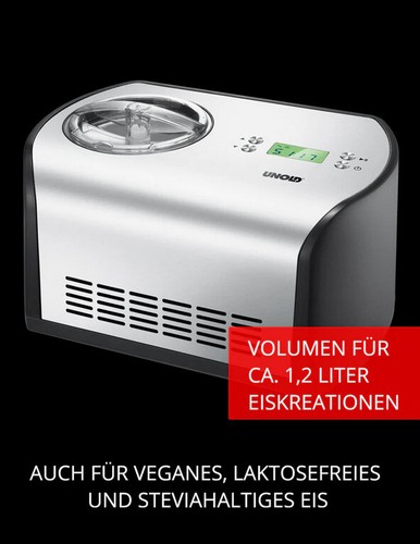 Unold eismaschine one 2l - unold, 1,2l