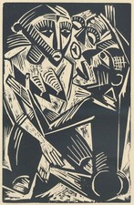 H. Max Pechstein - Weib vom