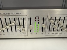 Wangine WQ-7800F Graphic Equalizer – Vintage HiFi Stereo EQ