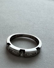 Brillantring 0,50 ct in 585er Weißgold mit Zertifikat- Größe 57