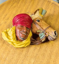 Sammlerstücke | 60er Jahre Vintage Bossons Chalkware "Lords of the Desert" Wandrelief