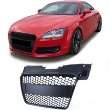 Sport Kühlergrill ohne Emblem Wabendesign für Audi TT 8J Vorfacelift 2006-2010