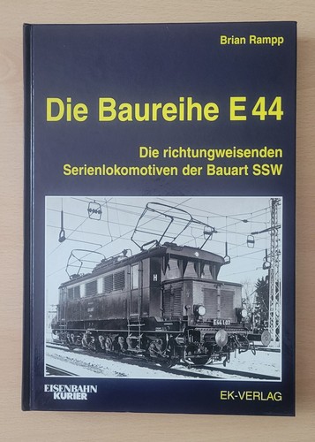 Die baureihe e44 ek verlag - die, ek-verlag