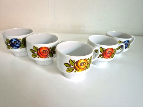 Vintage porzellan kaffeetassen - porzellan,