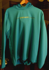 Ziener Gr. 50 Softshell Hoodie Kapuzenpulli Funktionspulli türkis