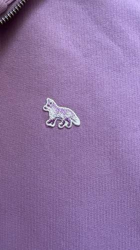 Baby fox half zip - half, sweatshirt-