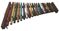 Xylofon Vintage 18 Note Color Chime Xylophone Trade Mark Ton Ohne Schläger