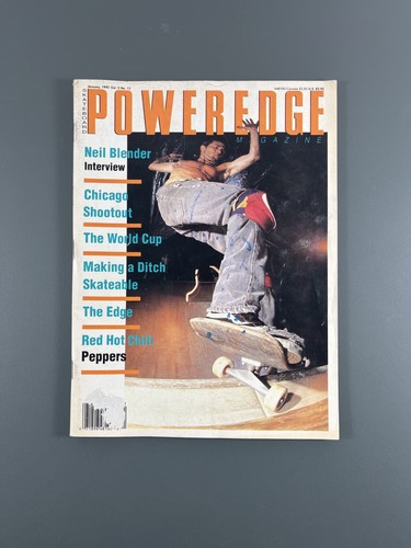 Poweredge skateboard magazine - skateboard,