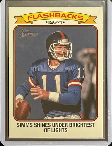 Phil simms 2023 topps - simms,