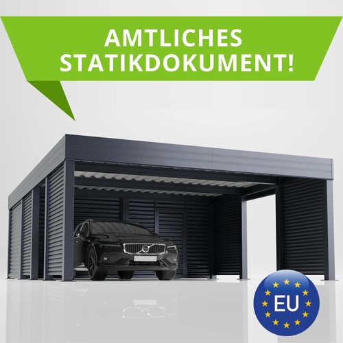 Carport 6x8m mit einem