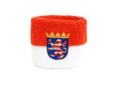Schweißband Fahne Flagge Deutschland Hessen 7x8cm Armband für Sport