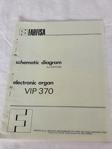 Auflösung farfisa schematic - auflösung:,