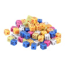 100Stk Mini Würfel 5mm/0.2"