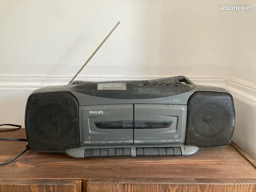Philips tragbare stereoanlage - tragbare,
