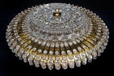 Deckenlampe  Deckenleuchter Kronleuchter Emil Stejnar  Plafoniere  Ø 40 cm