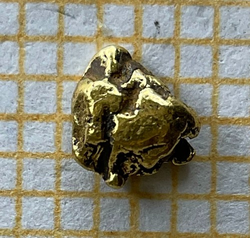 Echtes goldnugget - echtes,