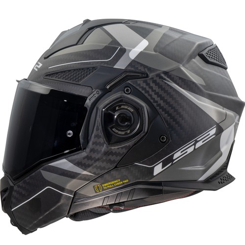Ls2 klapphelm advant - advant, carbon