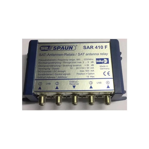 Spaun sar410 wsg weg diseqc - spaun, 4
