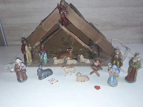 Alte weihnachtskrippe reine - weihnachtskrippe,