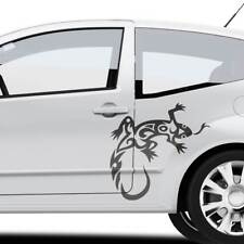 Salamander Echse Dekor Aufkleber Tribal Gecko Auto Autoaufkleber Sticker #1034