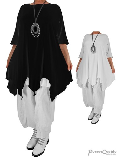 Lagenlook long shirt - long-shirt, tunika
