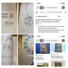 Schmuck und Uhren Ehrhard Brepohl /Rudi Koch 4., verbesserte Auflage, VEB 1981