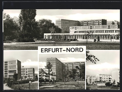 Ansichtskarte erfurt - ansichtskarte,