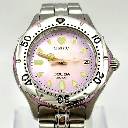 Seiko scuba purple shell diver - scuba,