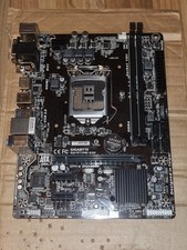 Gigabyte GA-H110M-S2H Mainboard LGA1151 defekt Sockel beschädigt Bastlerware