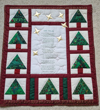 Weihnachts-Quilt, Patchwork