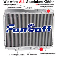 3 Reihe Aluminium Kühler Für