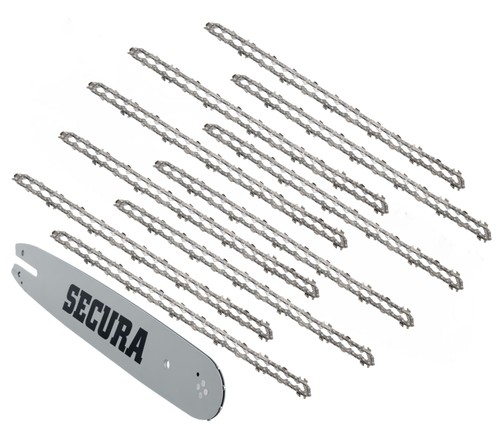 Secura 10x sägekette - sägekette, +