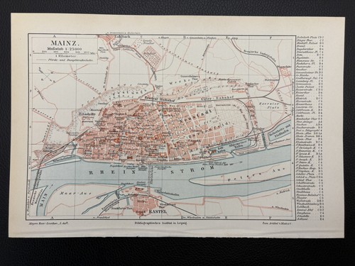 Antike landkarte stadtplan - antike,